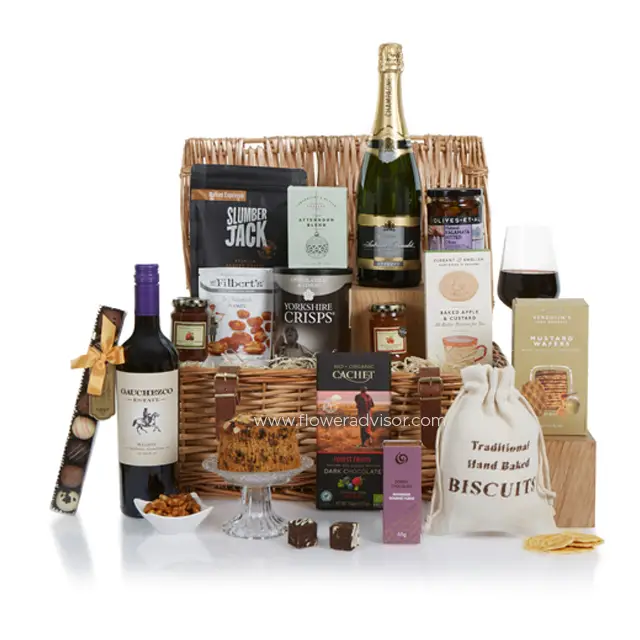 Luxury Food & Wine Hamper - Gourmet Hampers