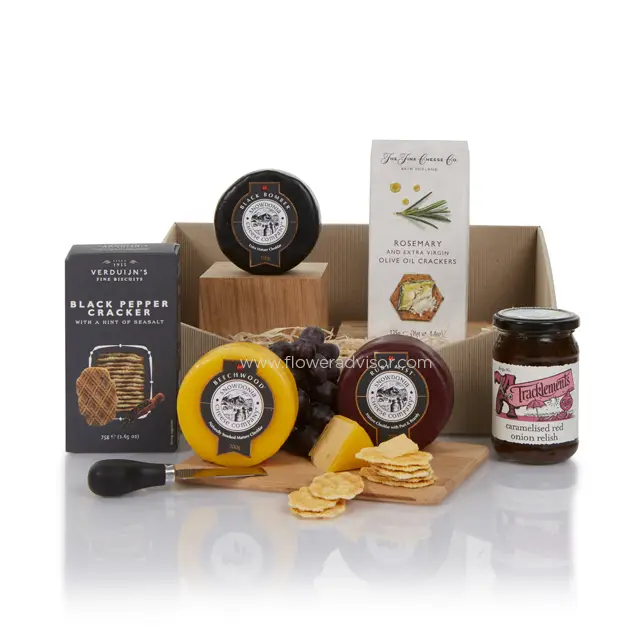 The Cheese lovers Hamper - Gourmet Hampers