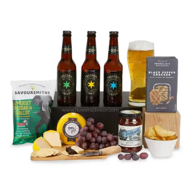 Craft Beer & Cheese Hamper - Gourmet Hampers