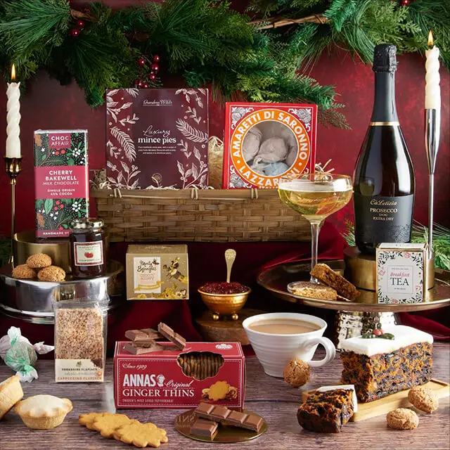 Festive Afternoon Tea Delight Hamper - Christmas 2024