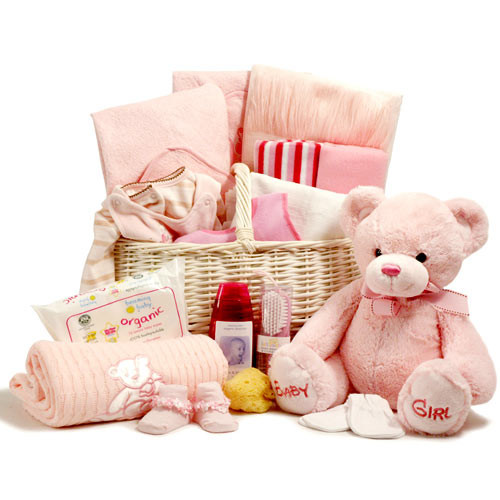 Luxury Baby Girl Basket - New Borns