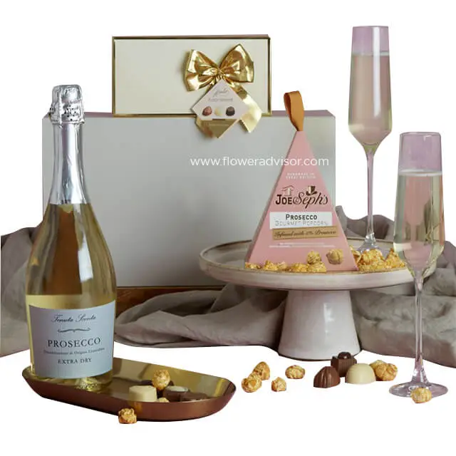 Prosecco & Treats Hamper - Birthday