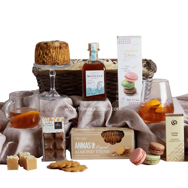 Boozy Afternoon Tea Hamper - Birthday