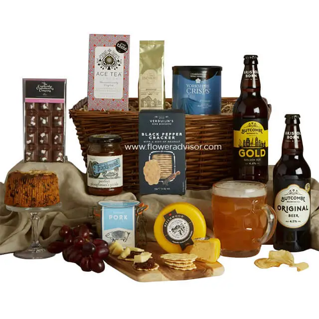 Gentlemans Tea Hamper - Birthday