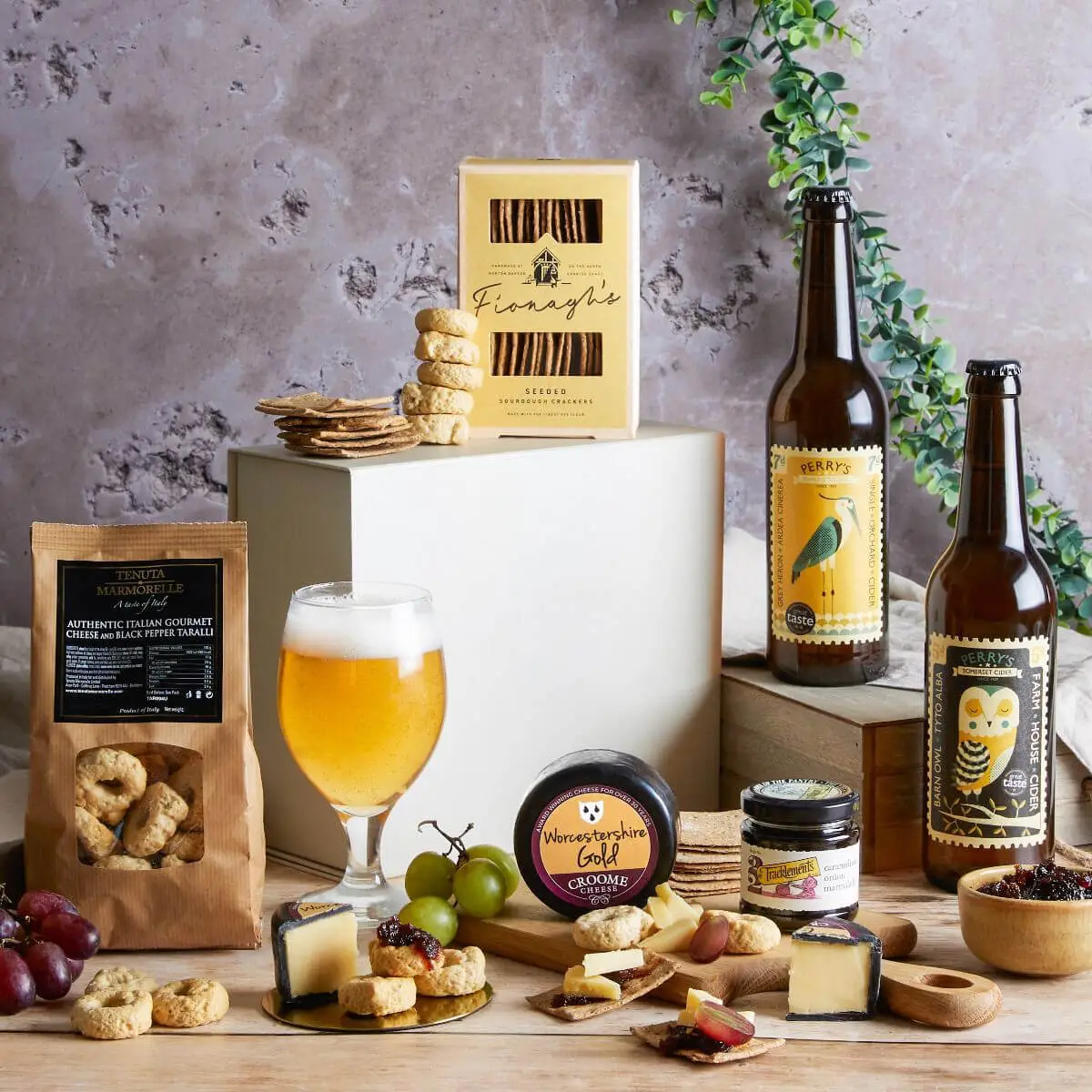 Cider & Cheese Hamper - Anniversary