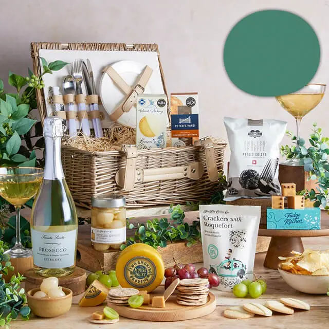 Summer Prosecco Picnic Hamper - Anniversary