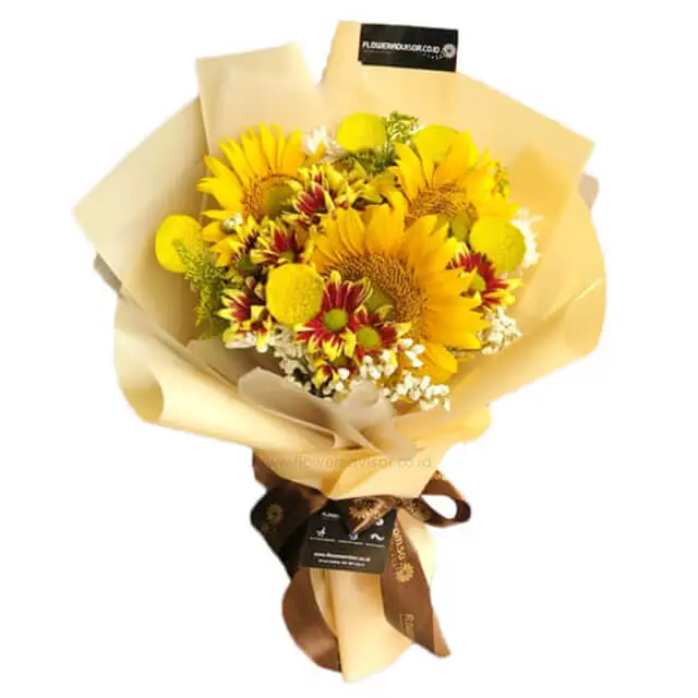 Golden Glow Bouquet