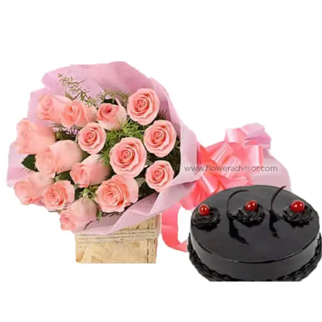 Roses N Cake Hamper