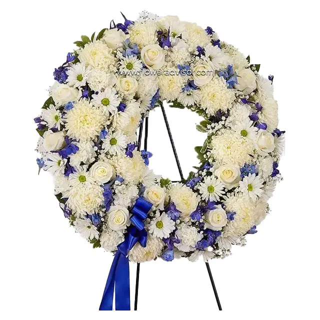 Serene Sympathy Wreath